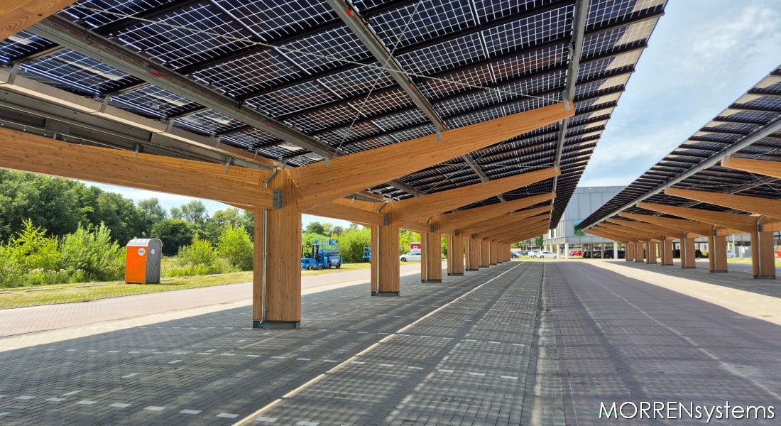 MORRENsolar solar parking Nij Smellinghe Drachten